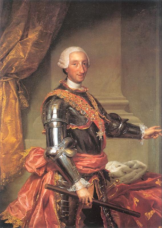 MENGS, Anton Raphael Charles III France oil painting art